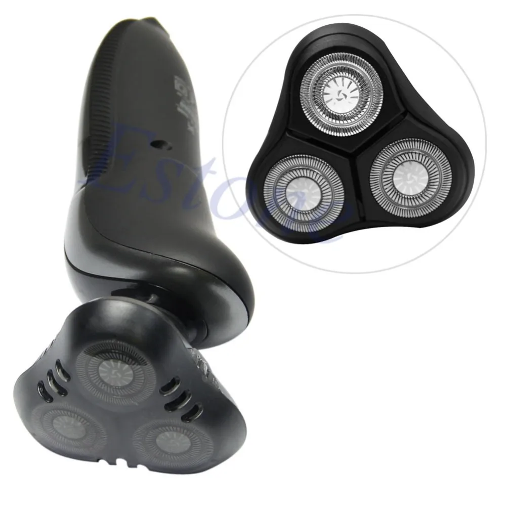 

Men's Rechargeable Washable Cordless New 3D Rotary Electric Shaver Hair Razor