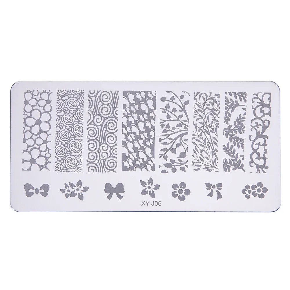 

DIY Nail Art Image Stamp Stamping Plates Manicure Template
