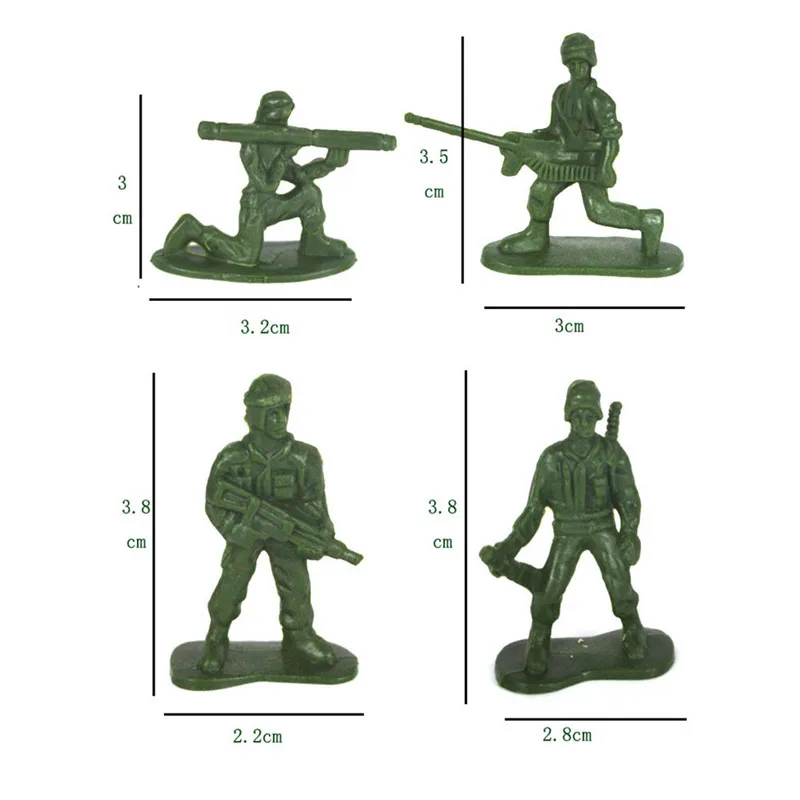 Детская песочница игровой набор мини-Солдат модель игровой набор военная армия мужчины фигурки игра в мозги