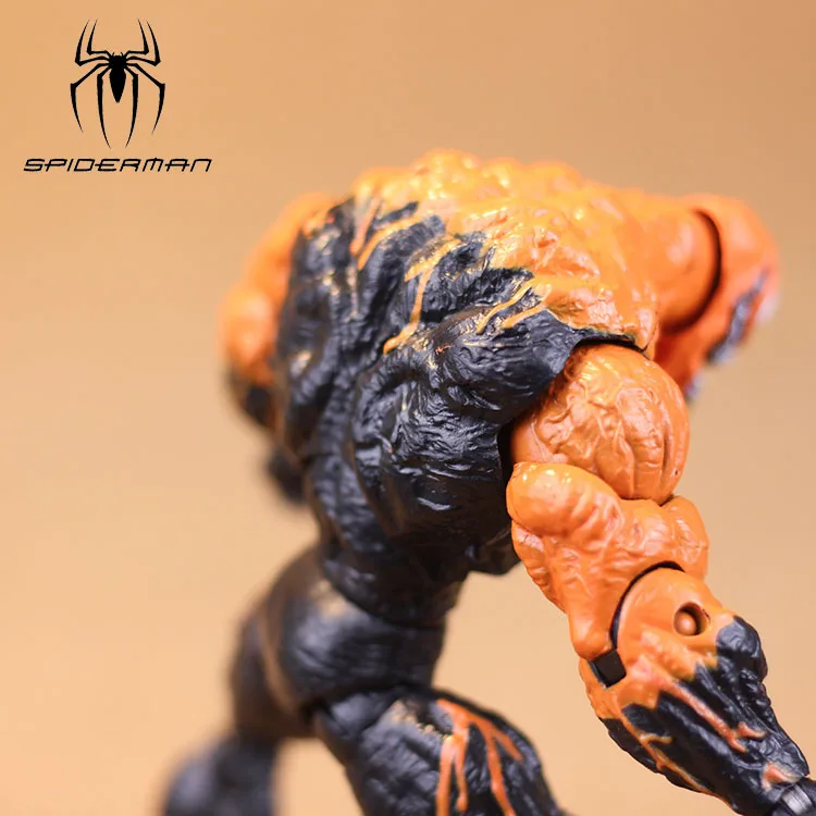 Marvel Comic 7/" Spiderman Spider-Man Variant Orange Venom Loose Action Figure