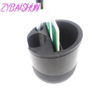 

ZYBAISHUN Car Cards for Coin Cup Seat Storage Box Auto Accessories for Volkswagen vw POLO Tiguan Passat CC Golf GTI R20 R36 EOS