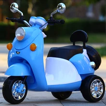 FUYOUSHENZHU Детский Электрический мотор трехколесный детский автомобиль с сидением для хранения Игрушечная машина с аккумулятором автомобиля