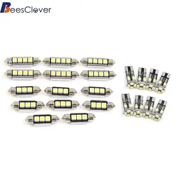 

Adeeing 22pcs White Car Dome Map Reading LED Light for BMW X5 E53 2001-2006 Canbus 50000 hours Lifespan High Quality r18