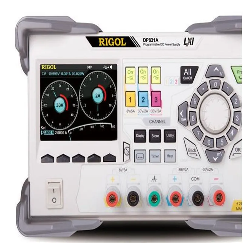 

Rigol DP821A 2 channels Programmable Linear DC power supply with Sense function 140W