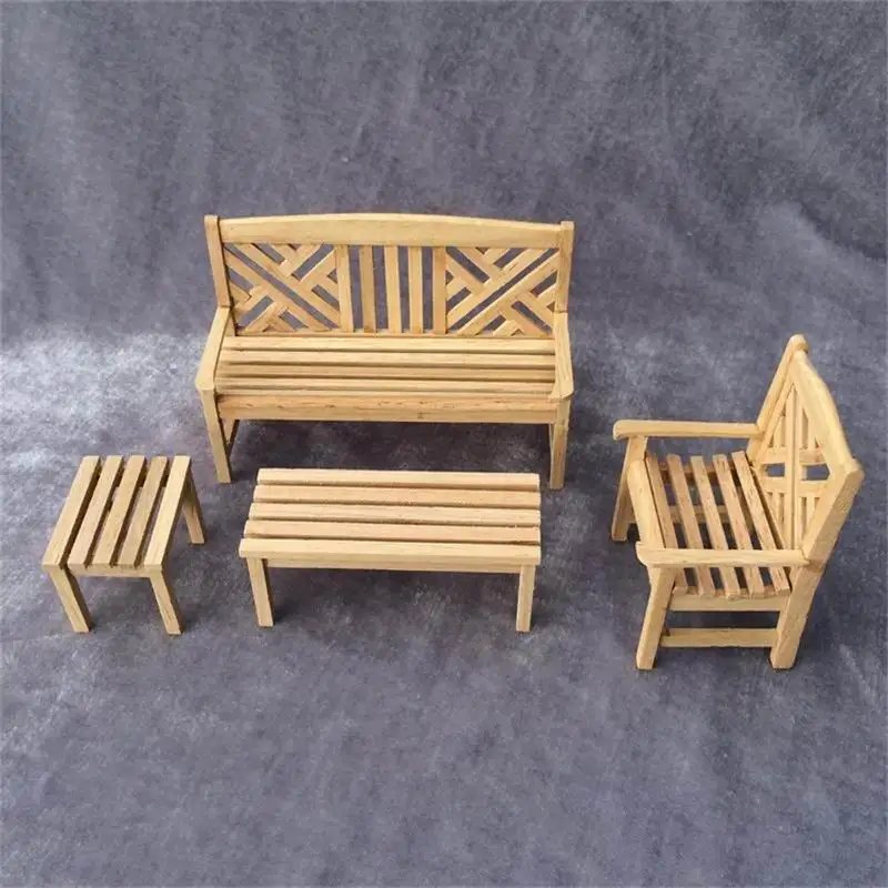 Mesa y sillas de jardín de madera compra lotes baratos de ...