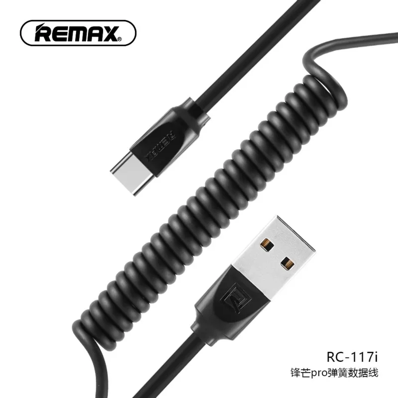 

Remax 1m USB IOS Type-C Mirco Cable Fast Charging Cable for IPhone Xiaomi LG Charger Cable Mobile Phone Stretch Data Cable