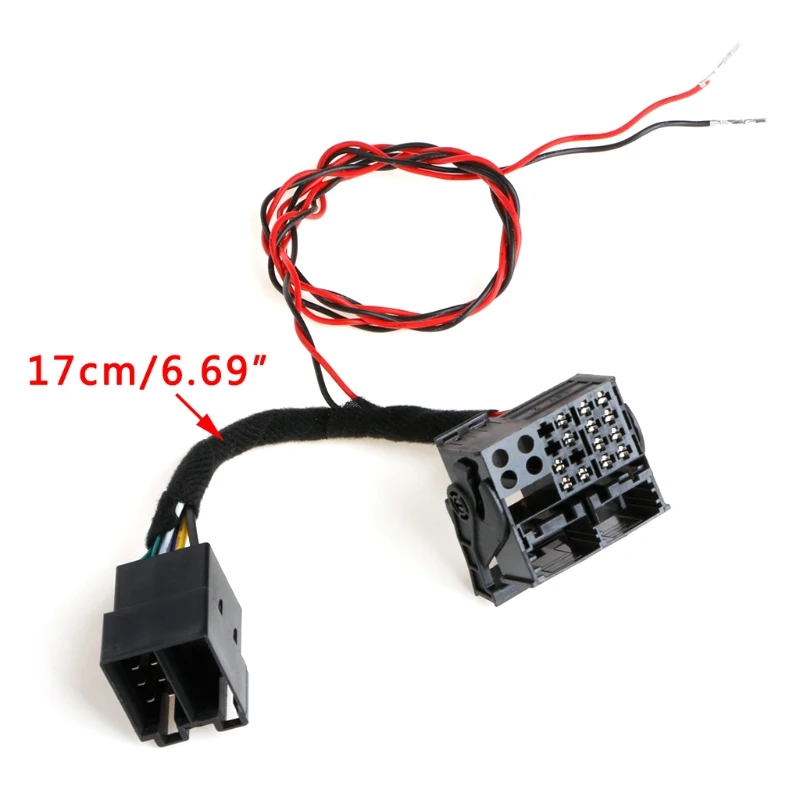 ISO в квадрат Canbus кабель адаптера для RCD330 RCD510 RCD310 RNS510 Кабель преобразования для Polo Jetta Golf Tiguan Passat CC