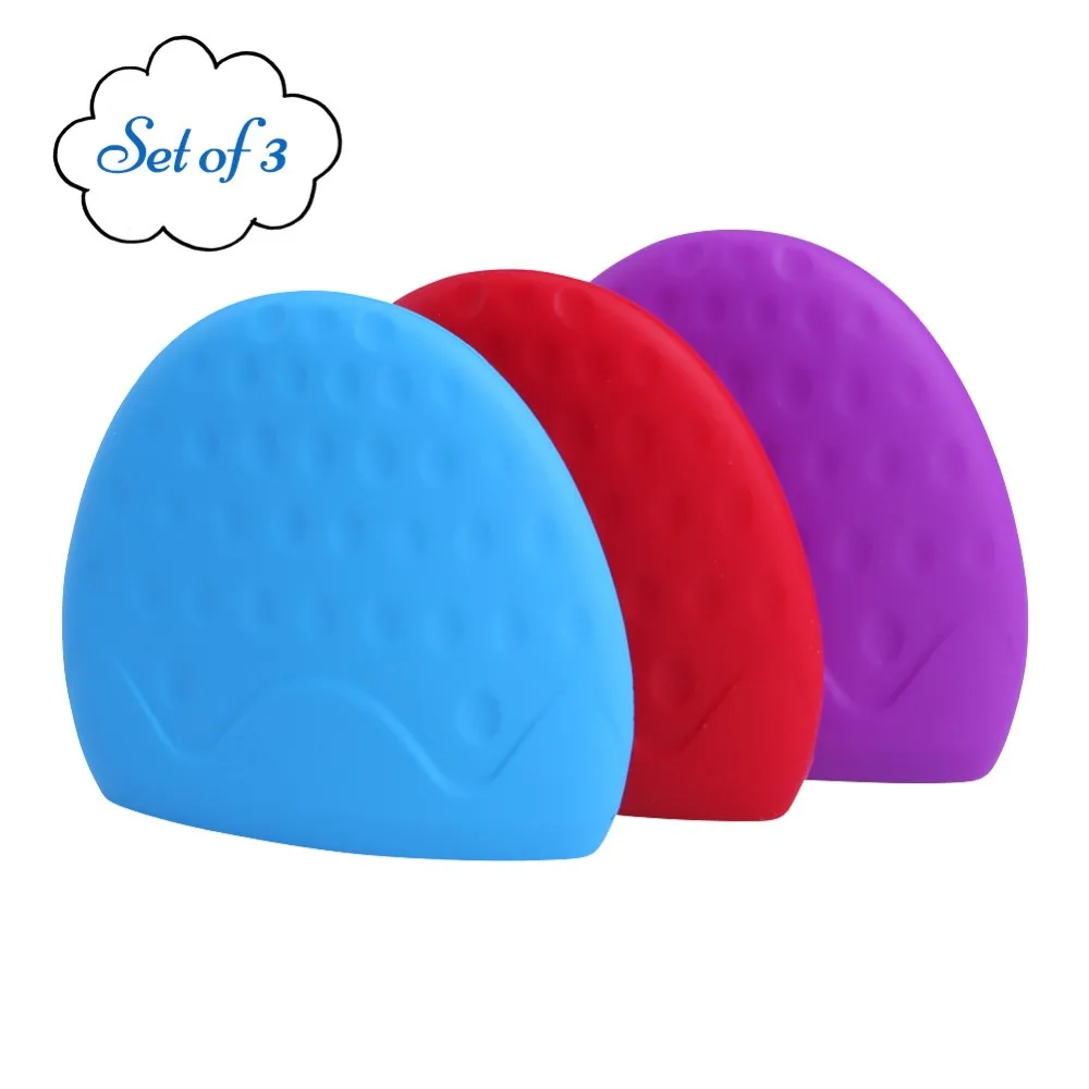 3 Colors Collapsible Silicone Wash Cups FDA Approved for Family Travel