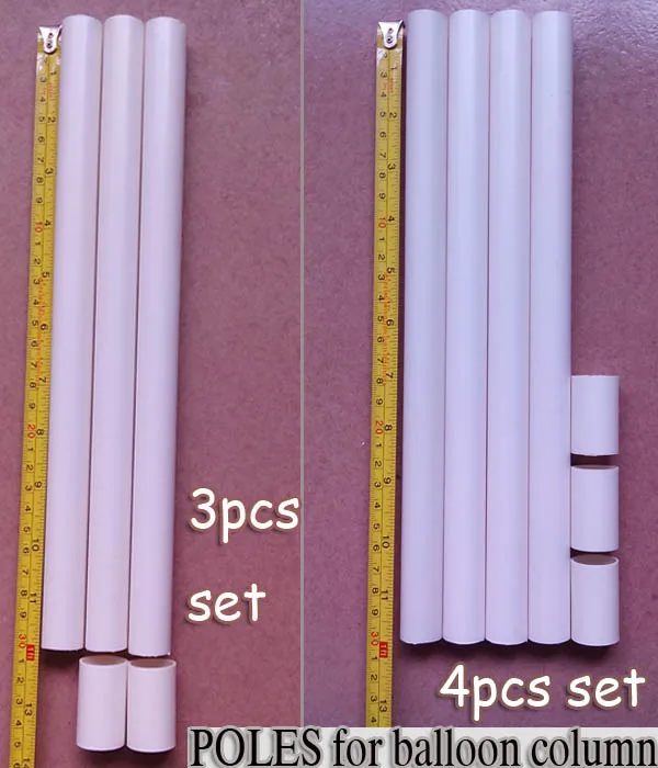 Balloon Column Poles Plastic Sticks 30cm Event Party Supplies