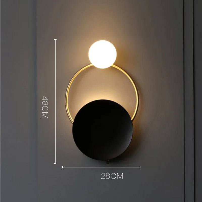 Sala de Estar Moderna Criativo Ferragem Parede Arte Cabeceira Quarto Designer Modelo Lâmpada Pós Luz 10 Luminárias de parede
