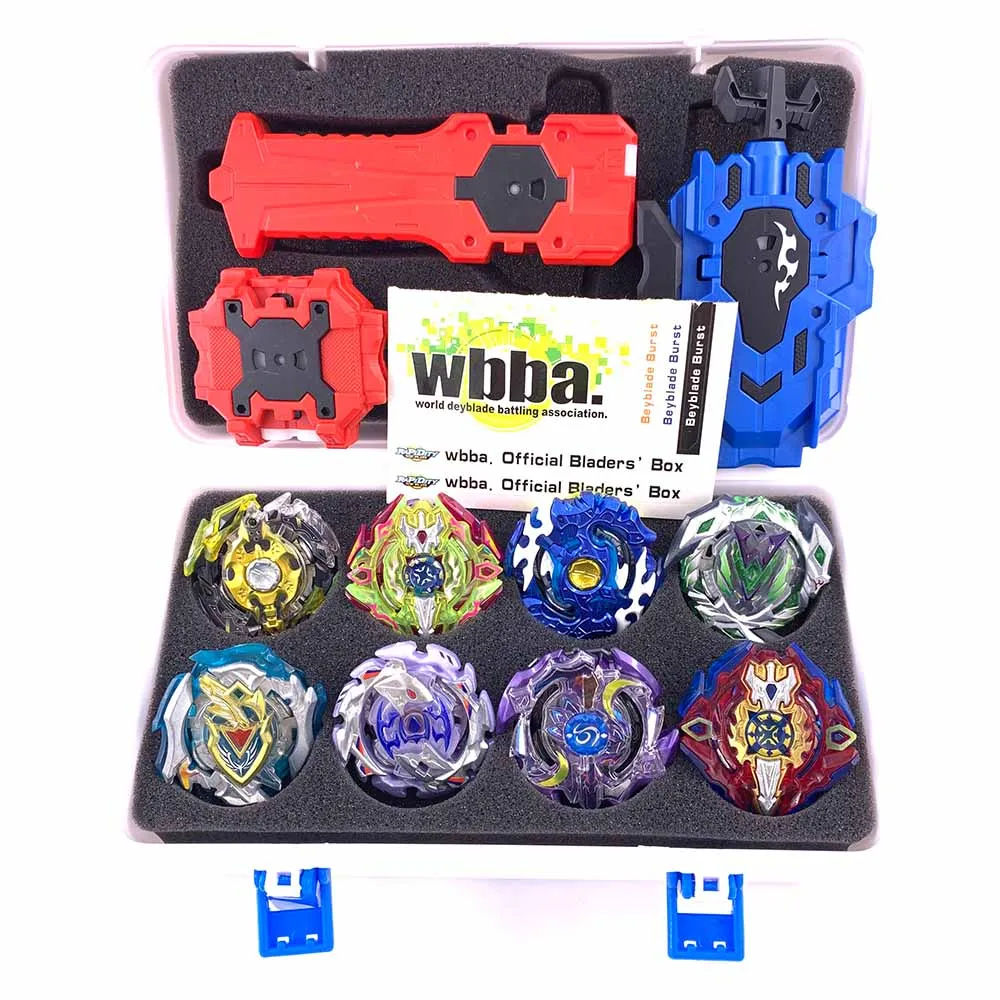 Набор Beyblade Burst Bey Blade Toy B-119 002 B-92 металлический Funsion Bayblade ящик для хранения 111-100 с ручкой пусковой установки детские игрушки