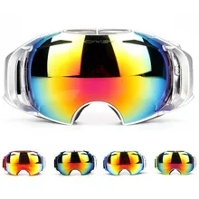 Новые лыжные очки зимние снежные спортивные сноубордические противотуманные очки для мужчин и женщин Двойные линзы