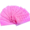 5 pcs/Lot plaques de Stamper d'ongle acrylique modèles de manucure modèle de fleur en plastique bricolage impression de vernis pochoir manucure moule à ongles ► Photo 2/6