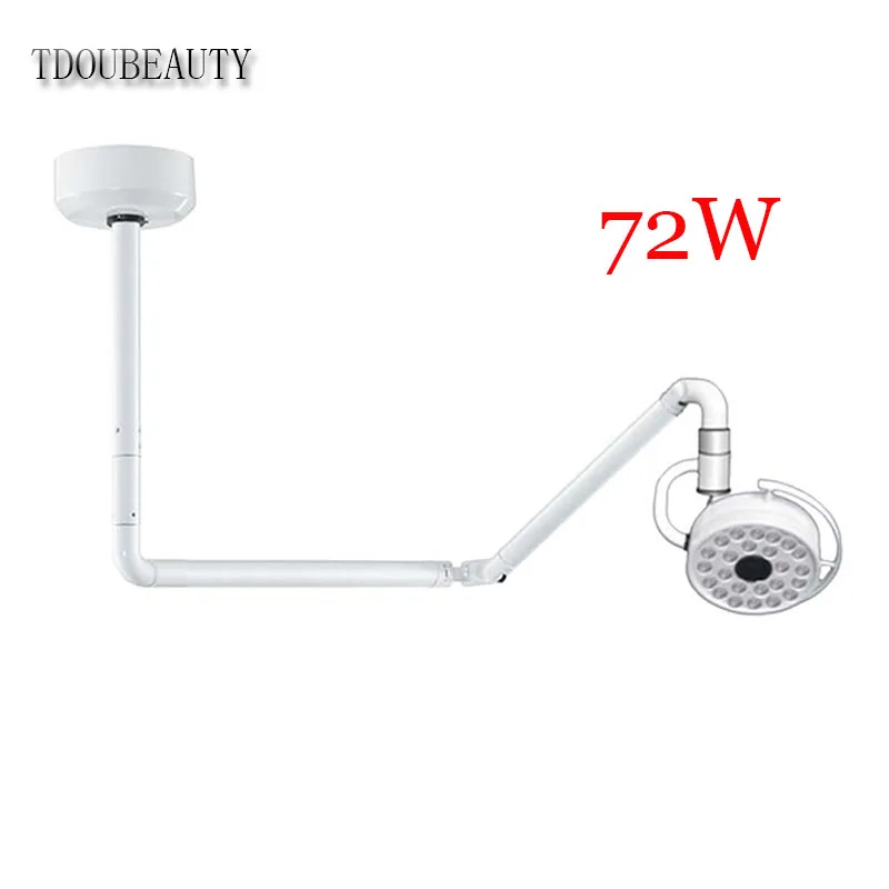  TDOUBEAUTY 72W Super Brightness Ceiling LED Surgical Exam Light Shadowless Lamp Pet Surgery Dental  - 32955168317