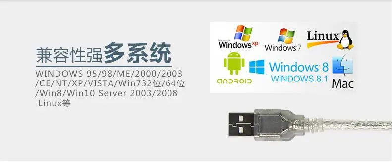 USB к RS232 конвертер 232 RS232 Интерфейс двойной чип промышленного класса поддержка WIN7 WIN8 USB для последовательного порта usb-rs232 конвертер