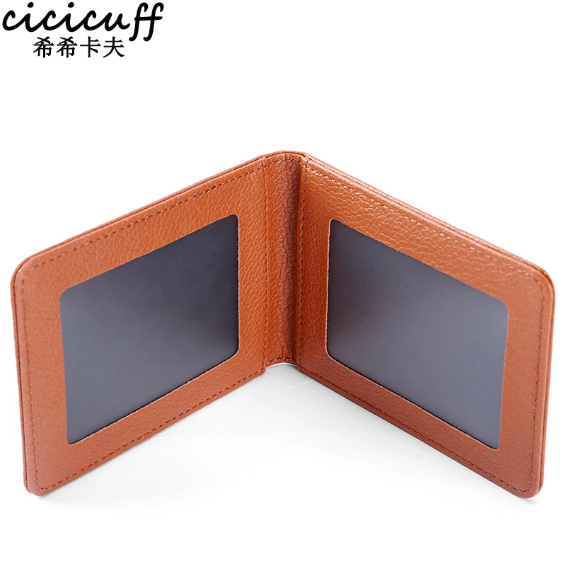 

CICICUFF Ultra Thin Unisex Motor Car Driver License Bag Bank Business Credit Card Holder Document Holder Wallet