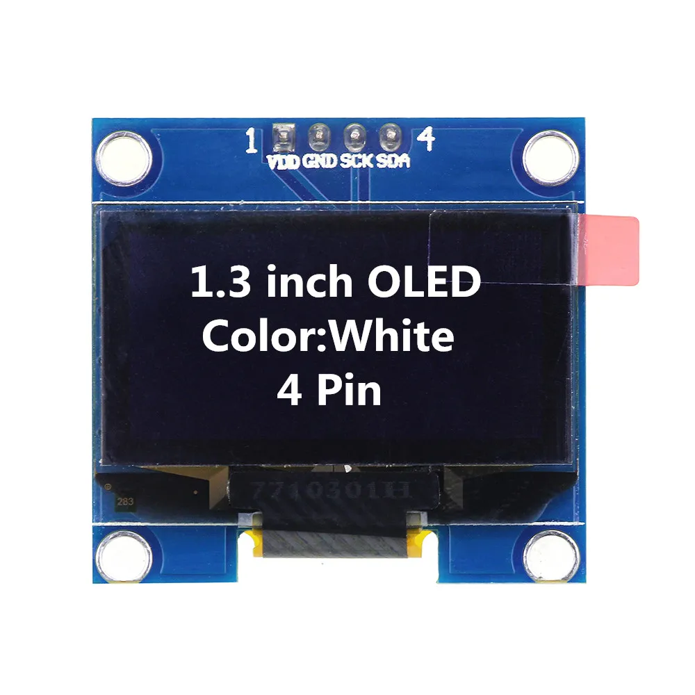 0,91 дюймов 128x32 IIC IEC белый/синий OLED ЖК-дисплей DIY модуль SSD1306 Драйвер IC DC 3,3 V 5V для arduino