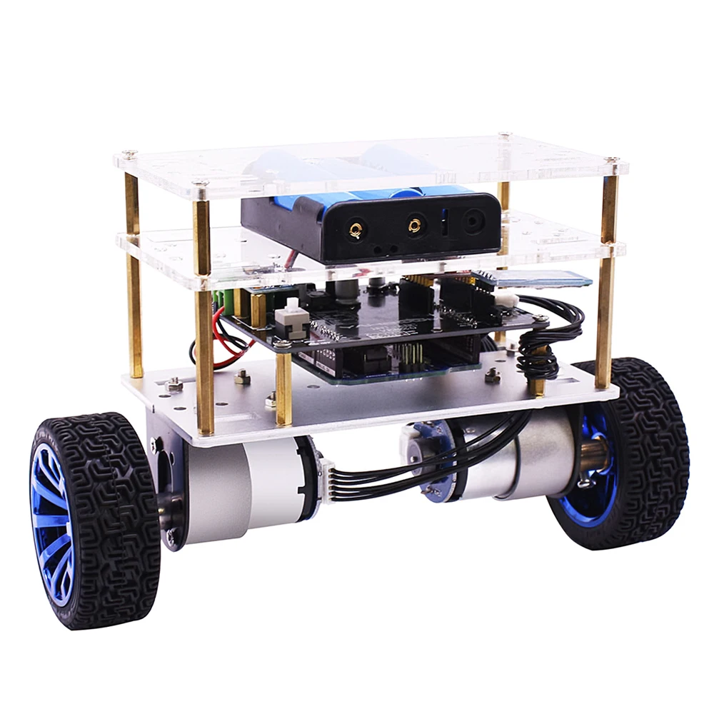 

Smart Robot Balance Vehicle with InstaBots V4 Kit Android APP BT Control for Arduino Programmable Robot