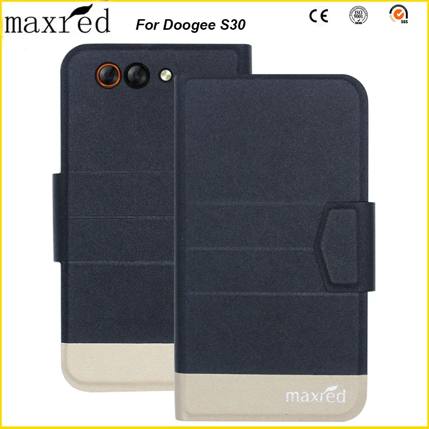 Maxred 5 цветов! Чехол Doogee S30, высококачественный Ультратонкий Роскошный кожаный защитный чехол Для Doogee S30, чехол