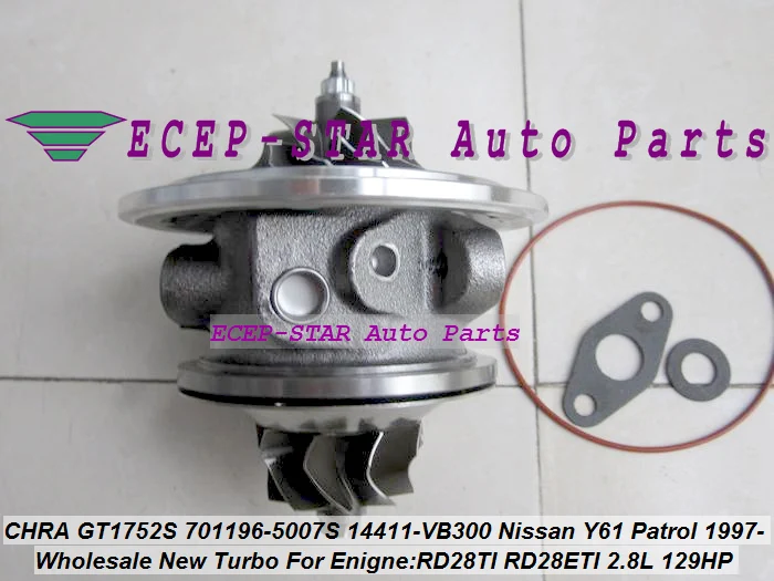 Turbo Cartridge CHRA GT1752S 701196 14411-VB300 701196-5007S 701196-0002 For NISSAN Y61 Patrol (3)