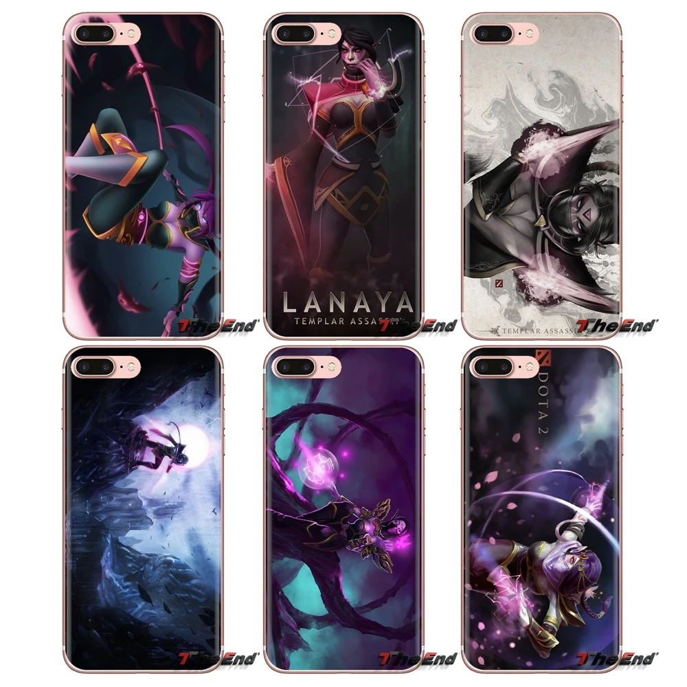 

Silicone Housing Case For iPod Touch Apple iPhone 4 4S 5 5S SE 5C 6 6S 7 8 X XR XS Plus MAX Templar Assassin Lanaya dota 2 Games