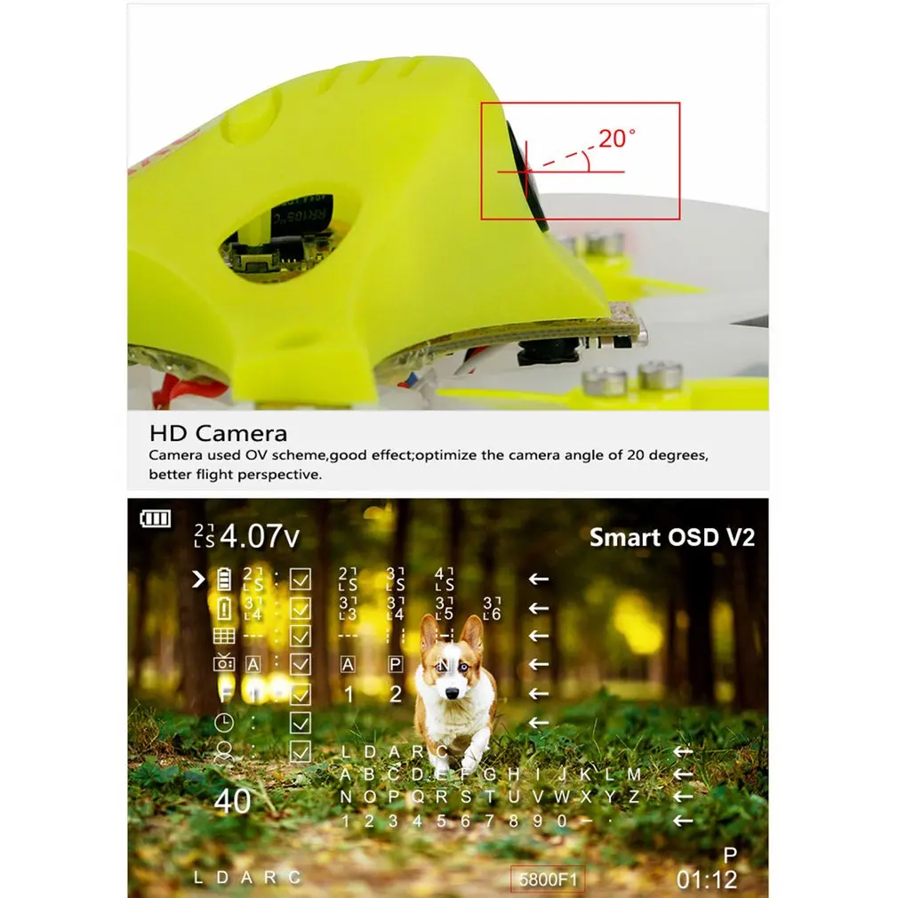 LDARC TINY GT8 V2 AC900 S-FHSS+ D16 FPV гоночный Дрон Betaflight F3 10A Blheli_S 800TVL Cam 5,8G 25 mW VTX 2 S приемник