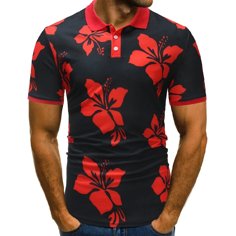 casual fashion polo shirt t355 p35 