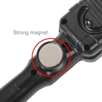 

Torch With Hook Black AC 220V Work Handheld Magnetic Car Inspection Lamp Durable New Parts Latest High Quality