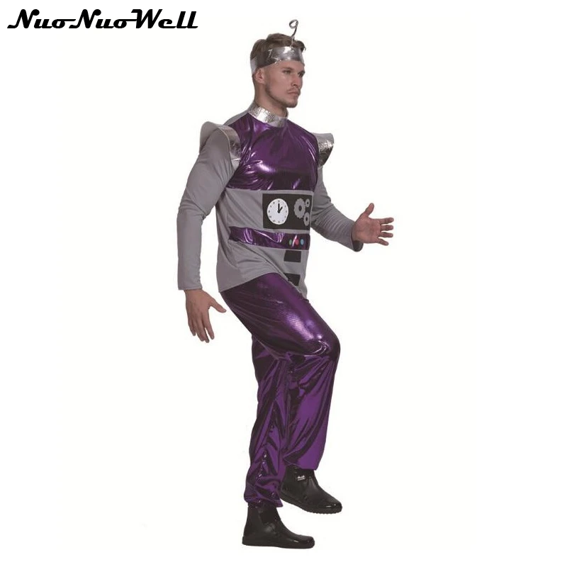 

Adult Men Dance Robot Astronaut Performance Space Dance Show Time for Kids Clothing Unisex Dance Clothes Space Suit