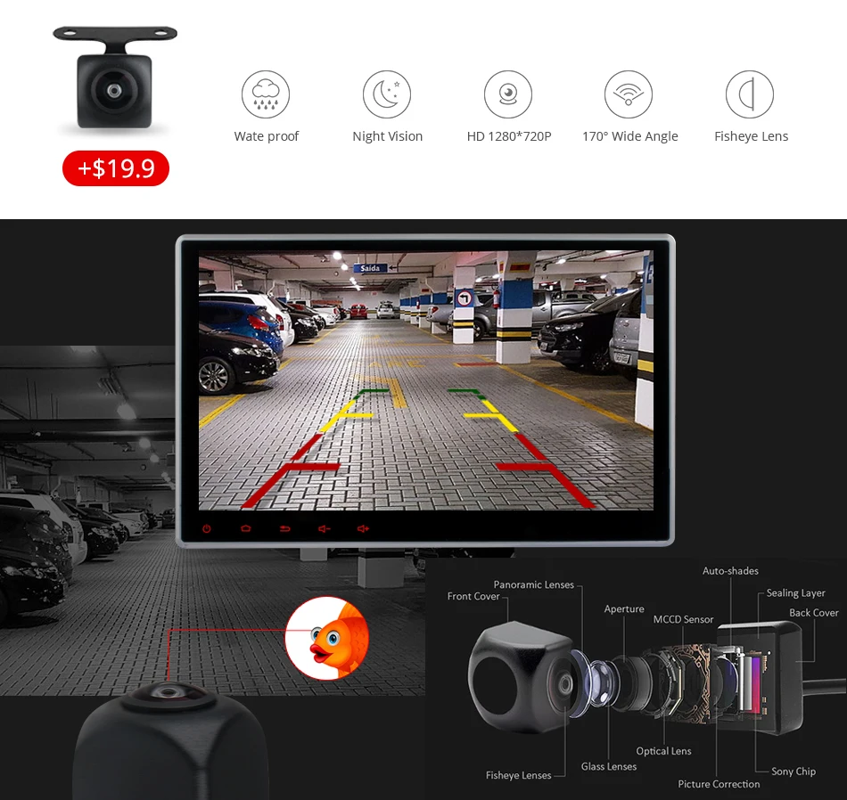 Excellent Ownice K2 2Din 10.1 inch HD android octa 8 core 2 Din Universal car radio stereo DVD Player GPS Navigation TPMS 4G Carplay 30