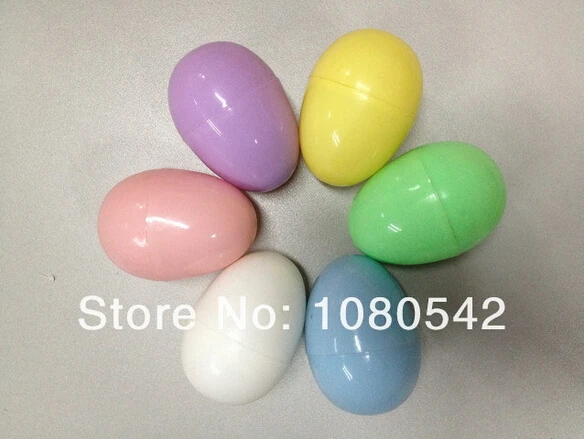 Бесплатная доставка пластиковое пасхальное яйцо пастельного цвета в подарок 6x4