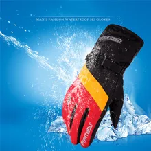 Перчатки для мотоцикла на открытом воздухе Полный палец мото/катание на лыжах/альпинизм/Велоспорт/езда Спорт ветрозащитный Мотокросс перчатки для сноуборда, лыж