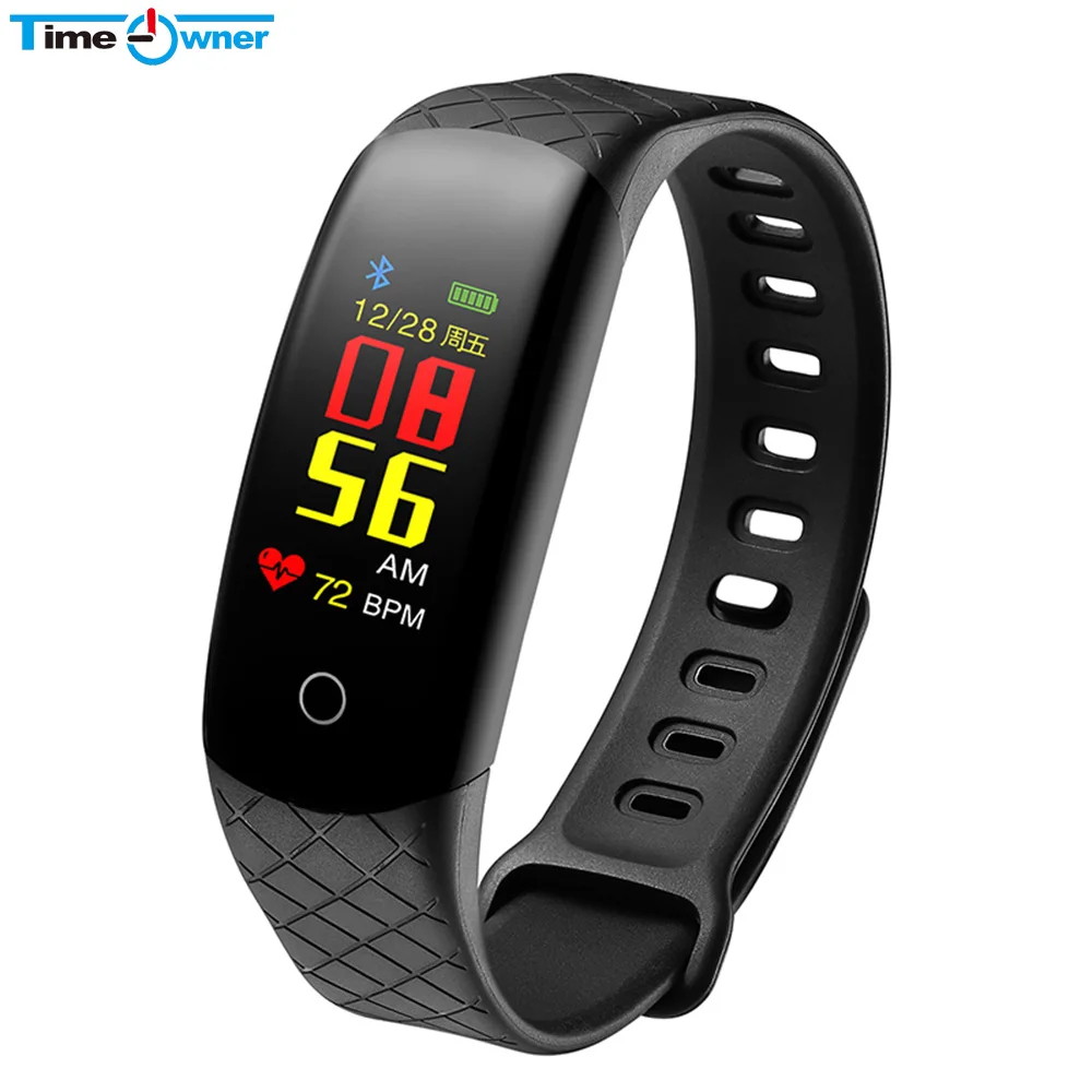 Smart Wristband Pedometer Calories Fitness Band Heart Rate Blood Pressure Sleep Monitor Bracelet Color Display Watch | Электроника