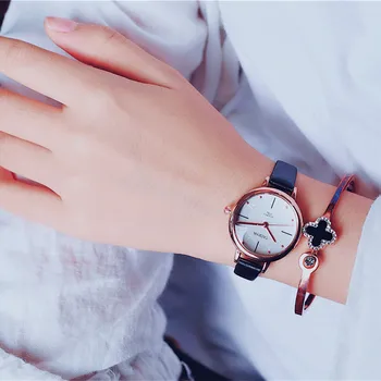 

Simple Stylish Women Fashion Casual Quartz Wristwatches Modish Round Small Dial Female Watch Ladies Slim Hours Relogio Feminino