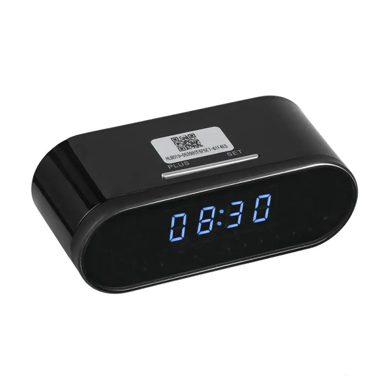 

1080P Wifi Mini Camcorder Wireless Electronic Clock Camera Remotely P2P Cam for Home Security Mini Camera