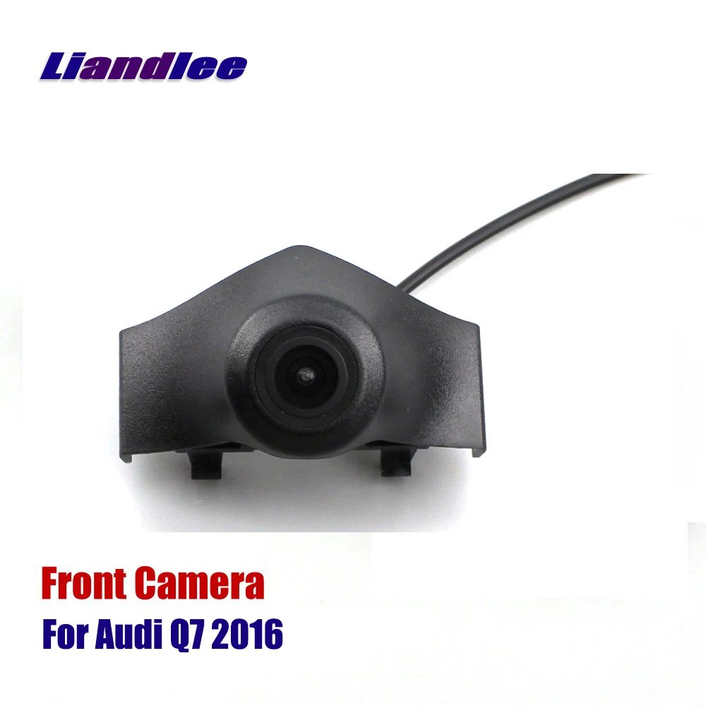Liandlee AUTO CAM Car Front View Camera Grill Embedded For Audi Q7 2016