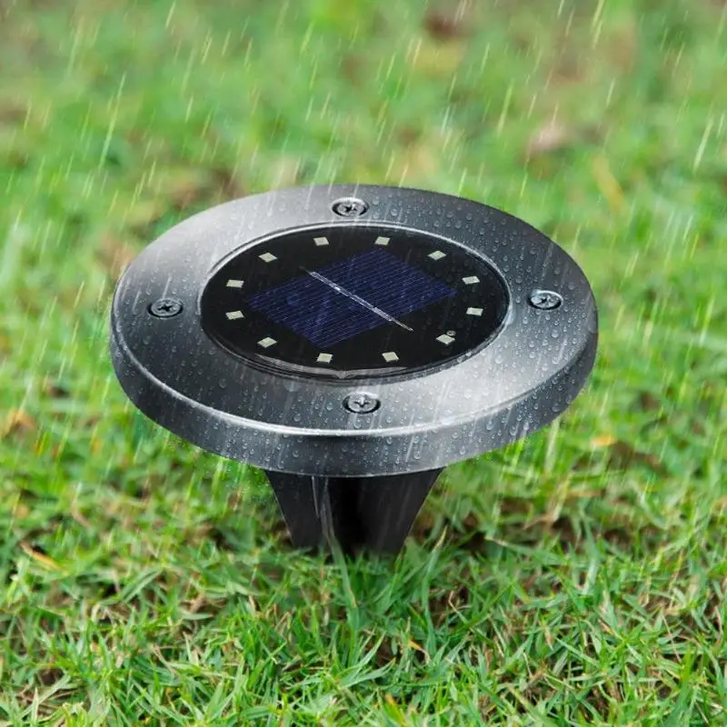 12 LED Solar Light Outdoor Waterproof Garden Park Path