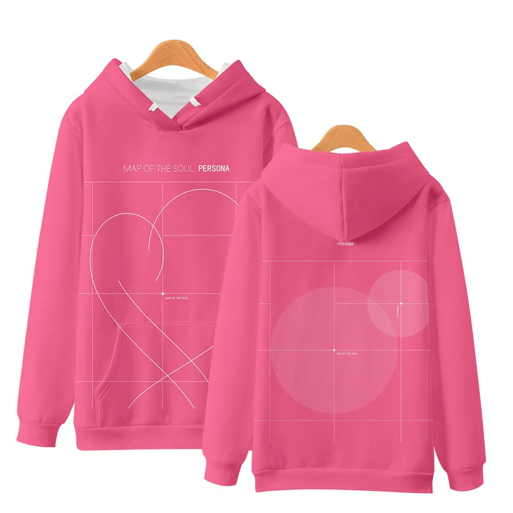 

Hoodies Map of the soul persona New Album HIP HOP Harajuku Soft Sweatshirts 3D Hoodies Cool MAP OF THE SOUL