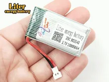 3.7 V 1000 mAh X5C X5SC X5SW Tanco M68 quatro-eixo aeronaves modelo 3.7 V 1000 mAh bateria de lítio 902540 25c
