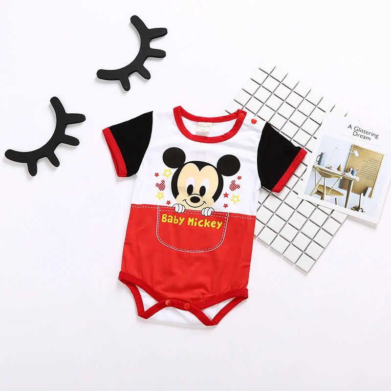 mickey mouse baby romper