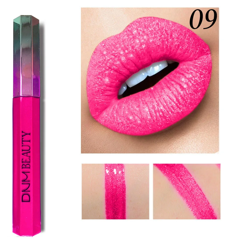 Красоты девушка матовая Lipsticke Vevet длительный мерцание жидкая помада блеск для губ