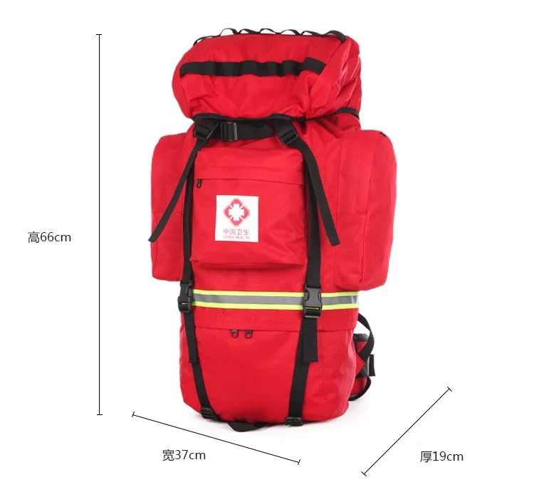 first aid backpack usd58