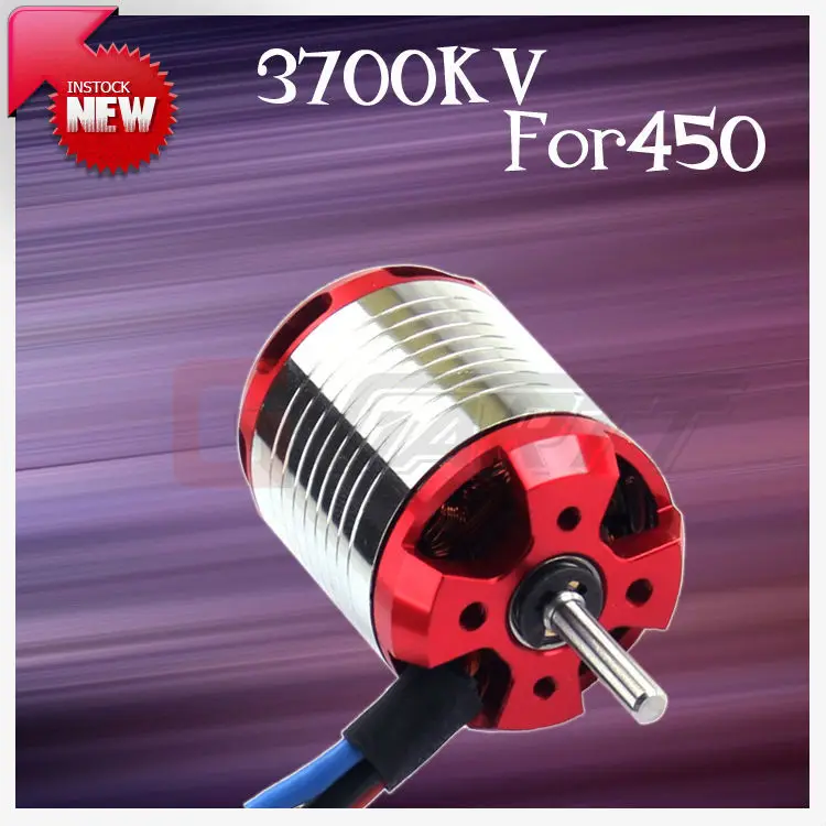 GARTT Brushless Motor HF1600KV 1700W For 500 Align Trex RC Helicopter NEW