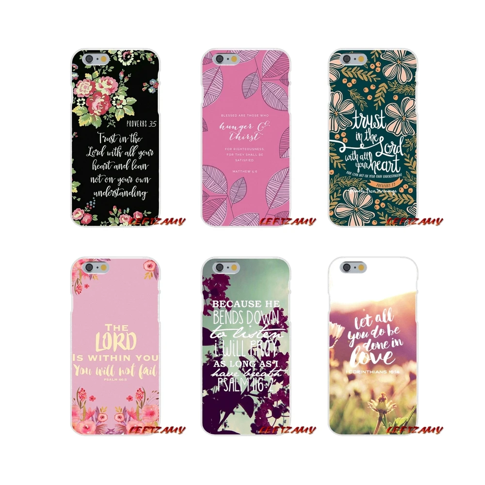 Силиконовые чехлы для телефонов iPhone X XR XS MAX 4 4S 5 5S 5C SE 6 6S 7 8 Plus ipod touch Bible verse Phillips Jesus