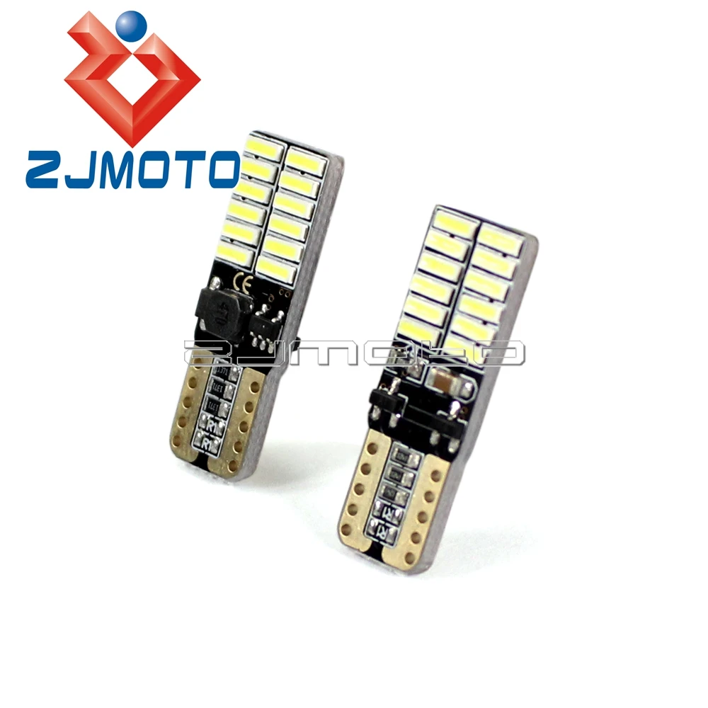 Motors 2x T10 W5w 194 168 24 Smd 4014 Led Strobe Flash Reading Light Turn Signal Lamp Parts Accessories Ma