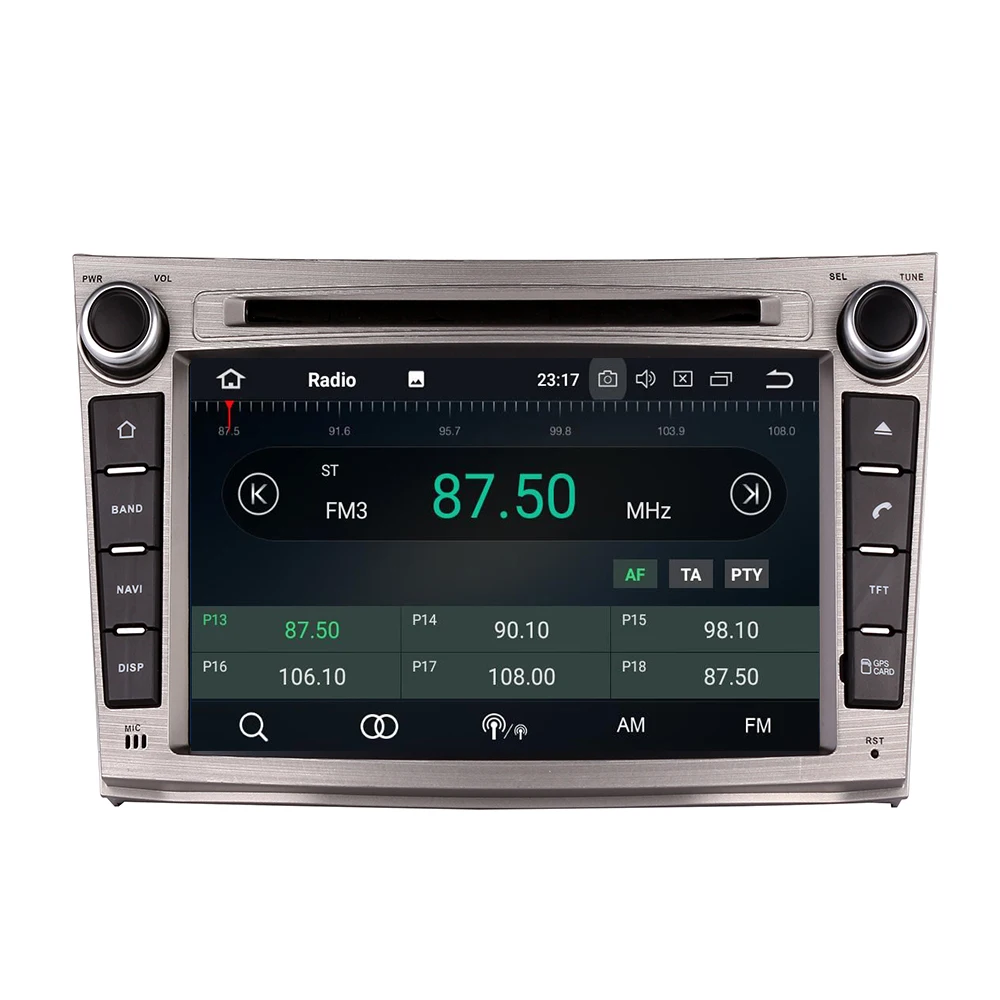 Автомобильный DVD плеер 7 дюймов IPS Android 10 для Subaru Legacy Outback 2009 2010 2011 2012 2013 2014