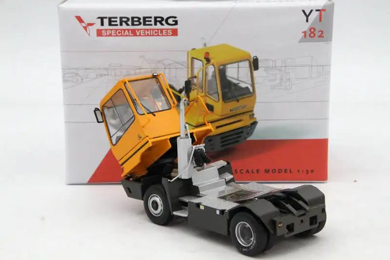 1:50 Terberg специальные YT182 транспортные средства трейлер голова литья под давлением игрушки модели автомобилей Коллекция Ограниченная серия