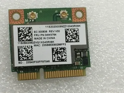Беспроводная WLAN Bluetooth карта BroadCom BCM943228HMB BCM43228 Half Mini PCIe для ноутбука HP 718449 001 718451