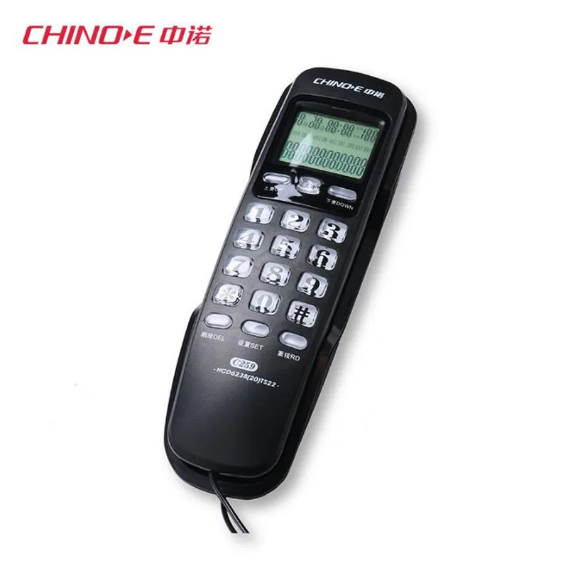 

Mini Phones Wall Fixed Telephone With Redial Caller ID Lightning Protection For Home Landline Telephone House Phone Telefon Gift