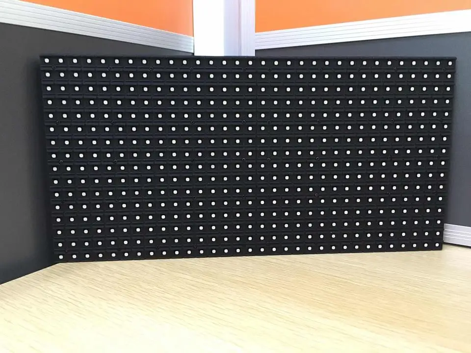 

TEEHO 40pcs/lot P10 Outdoor LED module PaneSMD P10 LED Modules 320*160mm 32*16 pixels 1/4 scan full color video board sign